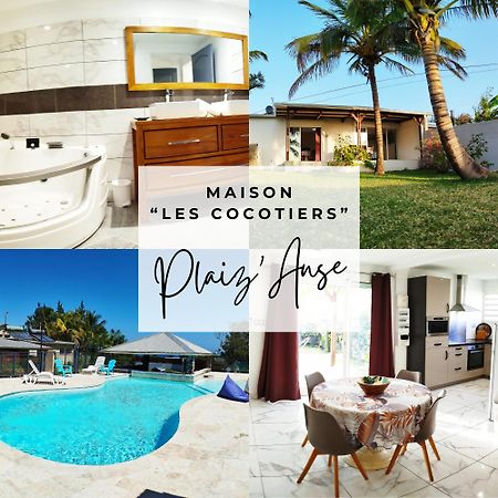 Maison Les Cocotiers De Plaiz'Anse Petite Île المظهر الخارجي الصورة